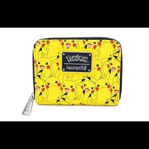 Loungefly Pokemon Pikachu All-Over-Print Small Zip-Around Wallet